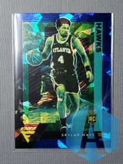 2020-21 Panini Flux Rookies Blue Cracked Ice Prizm Skylar Mays #246